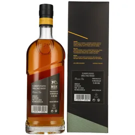 m&h whisky distillery Peated Single Malt Whisky 46% vol 0,7 l Geschenkbox
