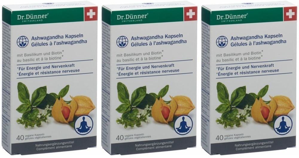 Dünner Ashwagandha-Kapseln