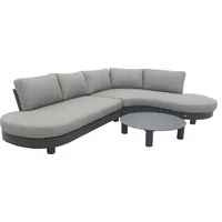 BEST Freizeitmöbel Best Salerno, (Set, 10-tlg), bestehend aus 2