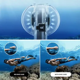 INSTA360 X3 Unsichtbares Tauchgehäuse