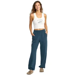 Jogger Pants BILLABONG "Best Wishes", Damen, Gr. L, blau (navy), 80% Baumwolle, 20% Polyester, Hosen