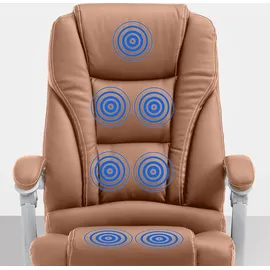 CLP Pacific Kunstleder mit Massagefunktion V2 hellbraun