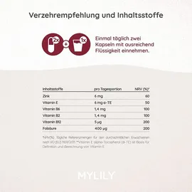 MYLILY Mönchspfeffer - & Maca Brand Nahrungsergänzungsmittel