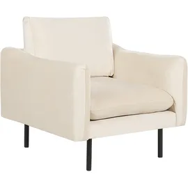 Beliani Sessel VINTERBRO Samtstoff 0 x 0 x 0 cm Beige