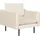 Beliani Sessel VINTERBRO Samtstoff 0 x 0 x 0 cm Beige