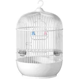 Vogelkäfig Rund Tragbar Sittich Handlauf Kleiner Vogelkäfig Gauge Buddy Vogelträger Käfig für Vögel Vogel Reise Träger Käfig für Lovebirds Conures Nymphensittiche