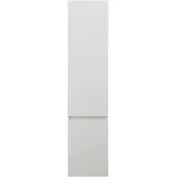 Burgbad Lin20 Hochschrank 40 x 34,5 x 176 cm Weiß Matt Eiche