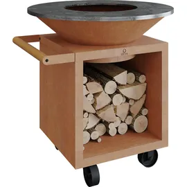 Ofyr Feuerplatte 100 cm Corten