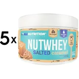 5 x Allnutrition Nutwhey, Salted Caramel - 500g (35,20 EUR/kg)