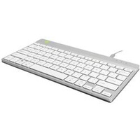 R-Go Tools Compact Break Tastatur QWERTZ (DE), verkabelt, weiß
