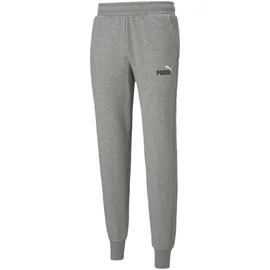 Puma Ess+ 2 Col Logo Jogginghose, Herren medium gray heather L