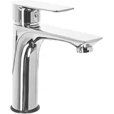 Beliani Beliani, Badarmatur, Wasserhahn Einhandmischer Messing silber
