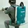 Makita VC012GZ01 Rucksackstaubsauger blau