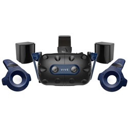 HTC HTC Vive Pro 2 Full Kit, VR-Brille, (inkl. Virtual-Reality-Headset (4896 x 2448 px px, 120 Hz, LCD) blau