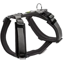 Hunter Maldon UP Hundegeschirr Schwarz/Grau XS-S