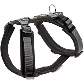 Hunter Maldon UP Hundegeschirr Schwarz/Grau XS-S