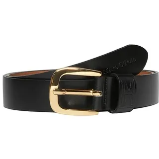 Marc O'Polo Gürtel aus echtem Leder, Black, 90