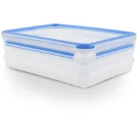 Emsa Clip & Close Aufschnittbox blau 1,0 l 4-teilig