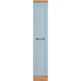 kochstation Apothekerschrank KS-Lana 30 x 60 x 166 cm Blau