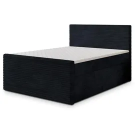 masseno Nolen 160 x 200 cm Schwarz