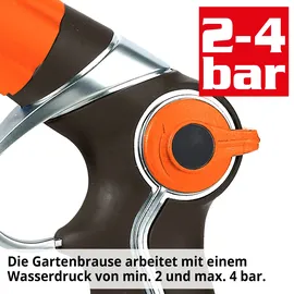 Hecht Gartenbrause 02093 schwarz