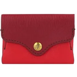 Fossil Heritage Kreditkartenetui Leder 10 cm red velvet