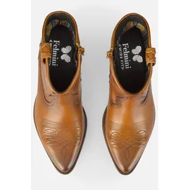 felmini wide fit Stiefelette in Mittelbraun | Braun - 42