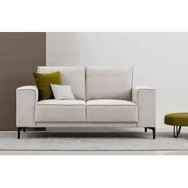 OTTO home Kompaktsofa Oland Mikrofaser 2-Sitzer Braun