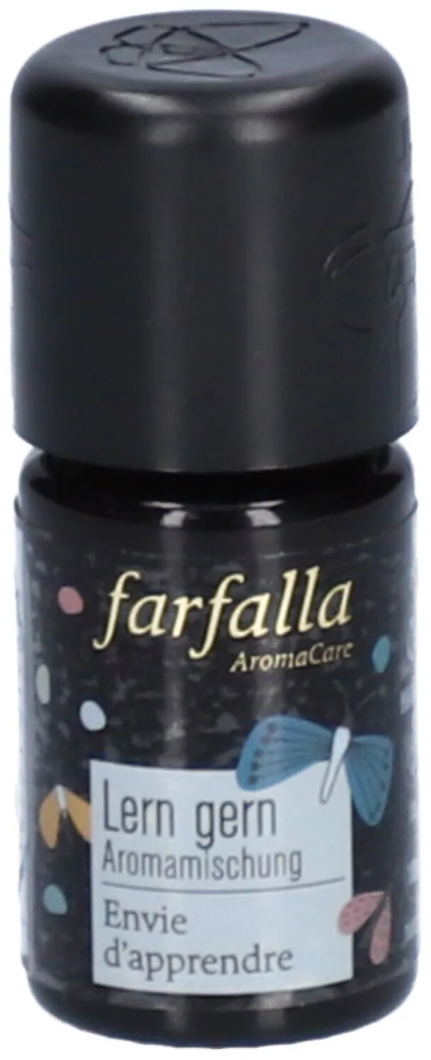 farfalla Aromakids, Synergie ätherischer Öle Lust zu lernen