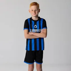 Fussballtrikot Club Brugge heim 24/25 Kinder SCHWARZ|BLAU 164 cm 14J