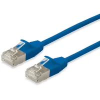 Equip 606136 Slim-Patchkabel, Cat.6A, F/FTP, 3m, Blau