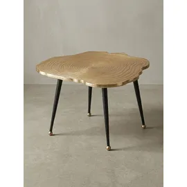 KADIMA DESIGN Schwarz/Gold Aluminium 64 x 37 cm