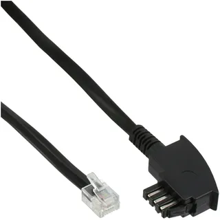 InLine TAE-N Anschlusskabel, gebrückt, 3m