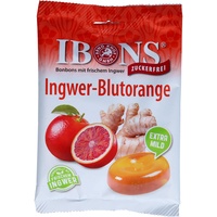 Arno Knof GmbH IBONS Ingwer Blutorange oZ 75g Tüte Lutschbonbons