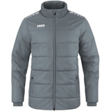 Jako Team Coachjacke Kinder steingrau 164