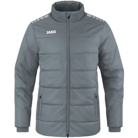 Jako Team Coachjacke Kinder steingrau 164