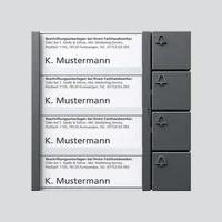 Siedle Tasten-Modul 612-4 DG