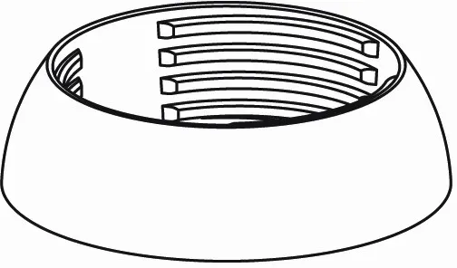 KWC Kugelhaube Kst, chromeline,A016166HCR A016166HCR