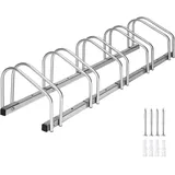 Tectake Fahrradständer Silber