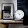 Arne Jacobsen Clocks City Hall 21,0 cm 5520 weiss/schwarz