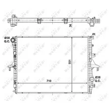 NRF Kühler, Motorkühlung NRF 53798