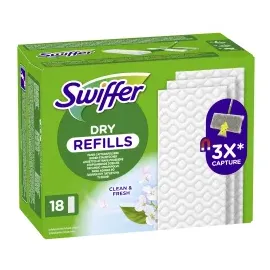 Swiffer DRY REFILLS Bodentücher, 18 St.