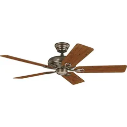 Hunter Savoy AB Deckenventilator  (Ø) 132 cm Flügelfarbe: Mahagoni, Kirschbaum Gehäusefarbe (Details
