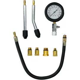 BRILLIANT TOOLS Kompressionstester-Satz für Benzin Motoren, 8-tlg