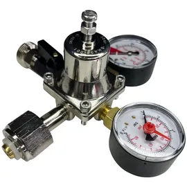 BieTal Hauptdruckminderer CO2 Druckminderer Druckregler 1-leitig 3 bar