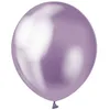 7 glossy Luftballons lila