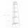 Garden Pleasure Eckregal Ekko 48 x 48 x 180 cm Beige