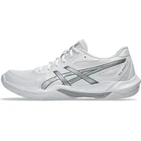 Asics Damen, Handballschuhe GEL-ROCKET 12 WHITE/PURE SILVER, 36