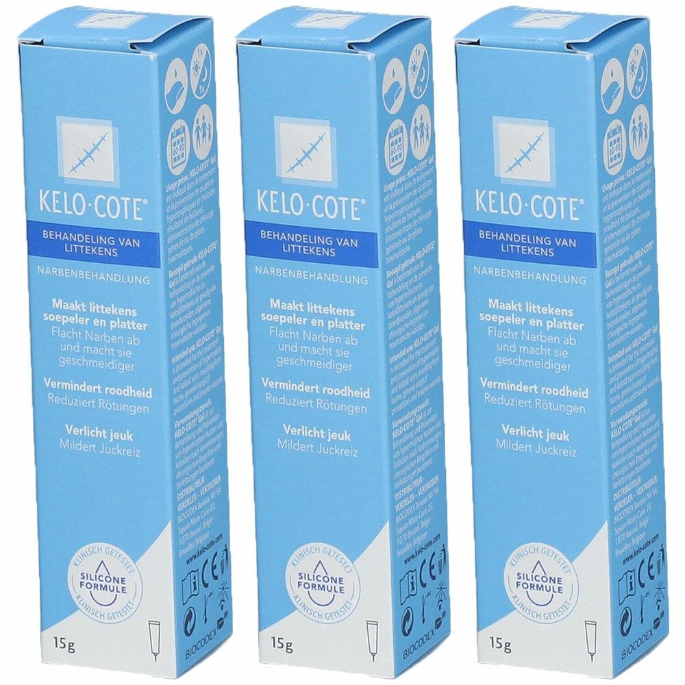 KELO-COTE® Gel pour cicatrices 3x15 g gel(s)