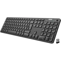 Arteck Kabellose Tastatur, Deutsches QWERTZ Layout wiederaufladbare USB Anschluss